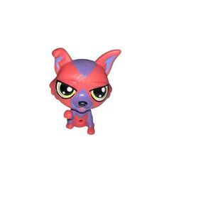 Littlest Pet Shop Barden Barclay Pink German Shepard Dog